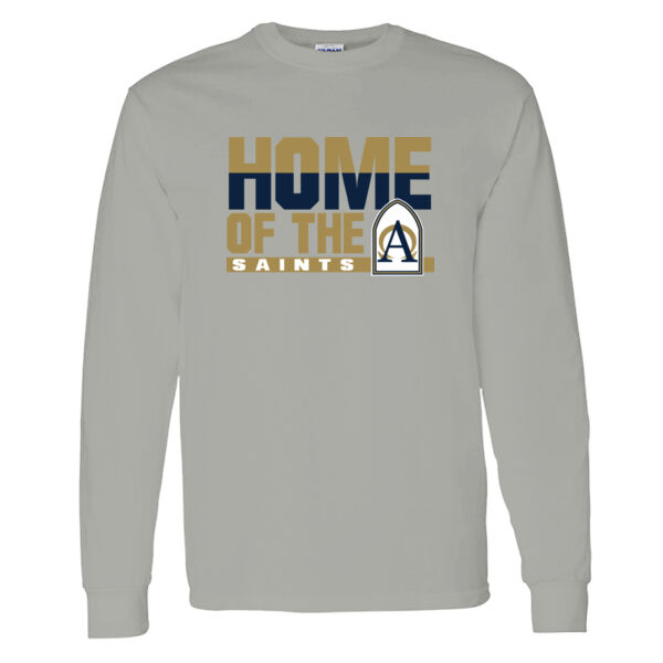 Annunciation Spirit Wear Grey Heavy Cotton 100% Cotton Long Sleeve T Shirt Thumbnail