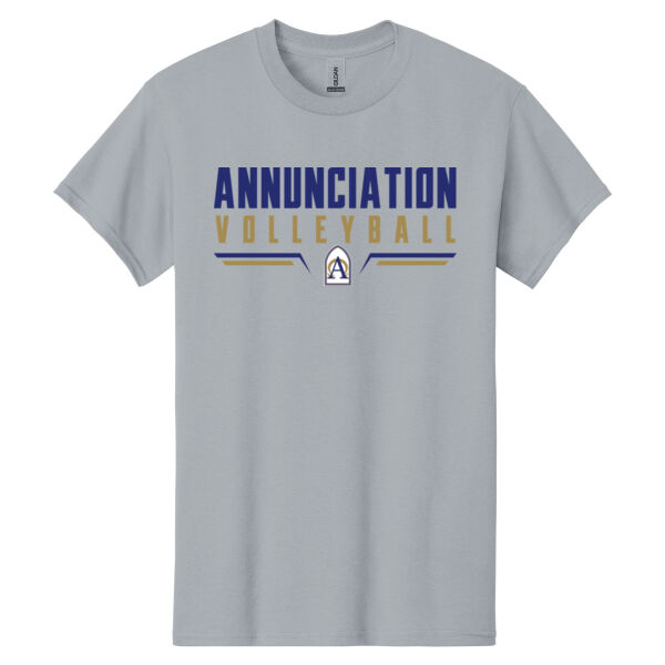 Annunciation CYO Volleyball Grey Heavy Cotton 100% Cotton T Shirt Thumbnail