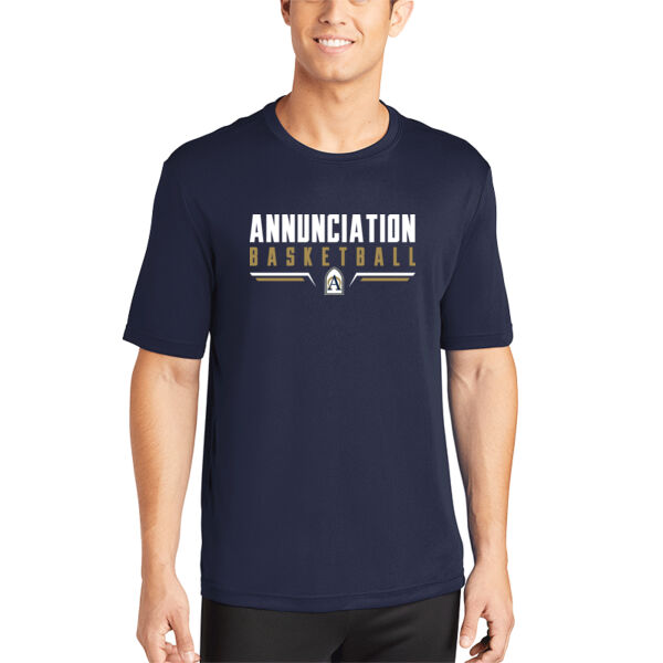 Annunciation Basketball Navy PosiCharge Competitor Tee Thumbnail