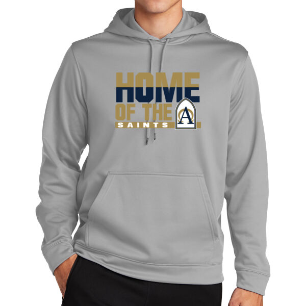 Annunciation Spirit Wear Silver Sport Wick Fleece Hooded Pullover Thumbnail