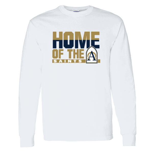 Annunciation Spirit Wear White Heavy Cotton 100% Cotton Long Sleeve T Shirt Thumbnail