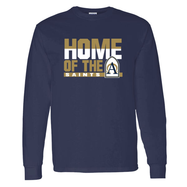 Annunciation Spirit Wear Navy Heavy Cotton 100% Cotton Long Sleeve T Shirt Thumbnail