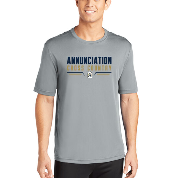 Annunciation Cross Country Silver PosiCharge Competitor Tee Thumbnail