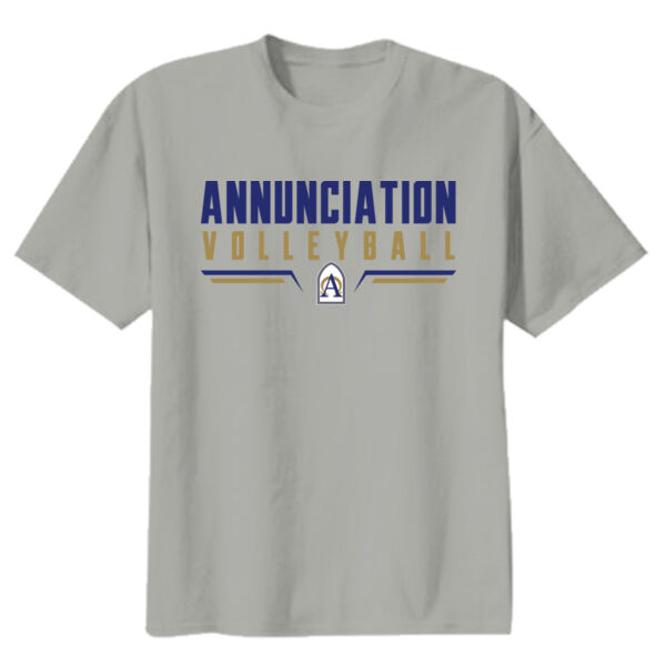 Annunciation CYO Volleyball Youth Grey Heavy Cotton 100% Cotton T Shirt Thumbnail