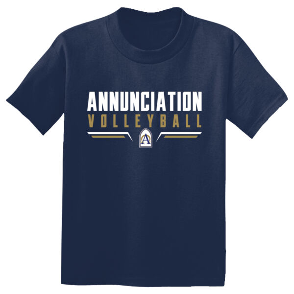 Annunciation CYO Volleyball Youth Navy PosiCharge Competitor Tee Thumbnail
