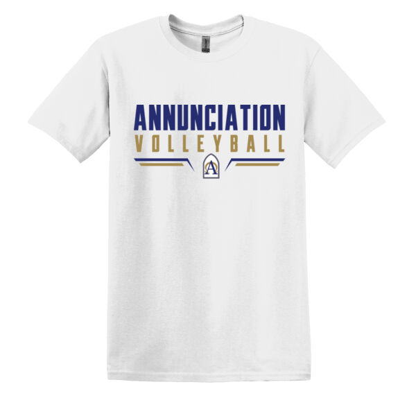 Annunciation CYO Volleyball White Heavy Cotton 100% Cotton T Shirt Thumbnail